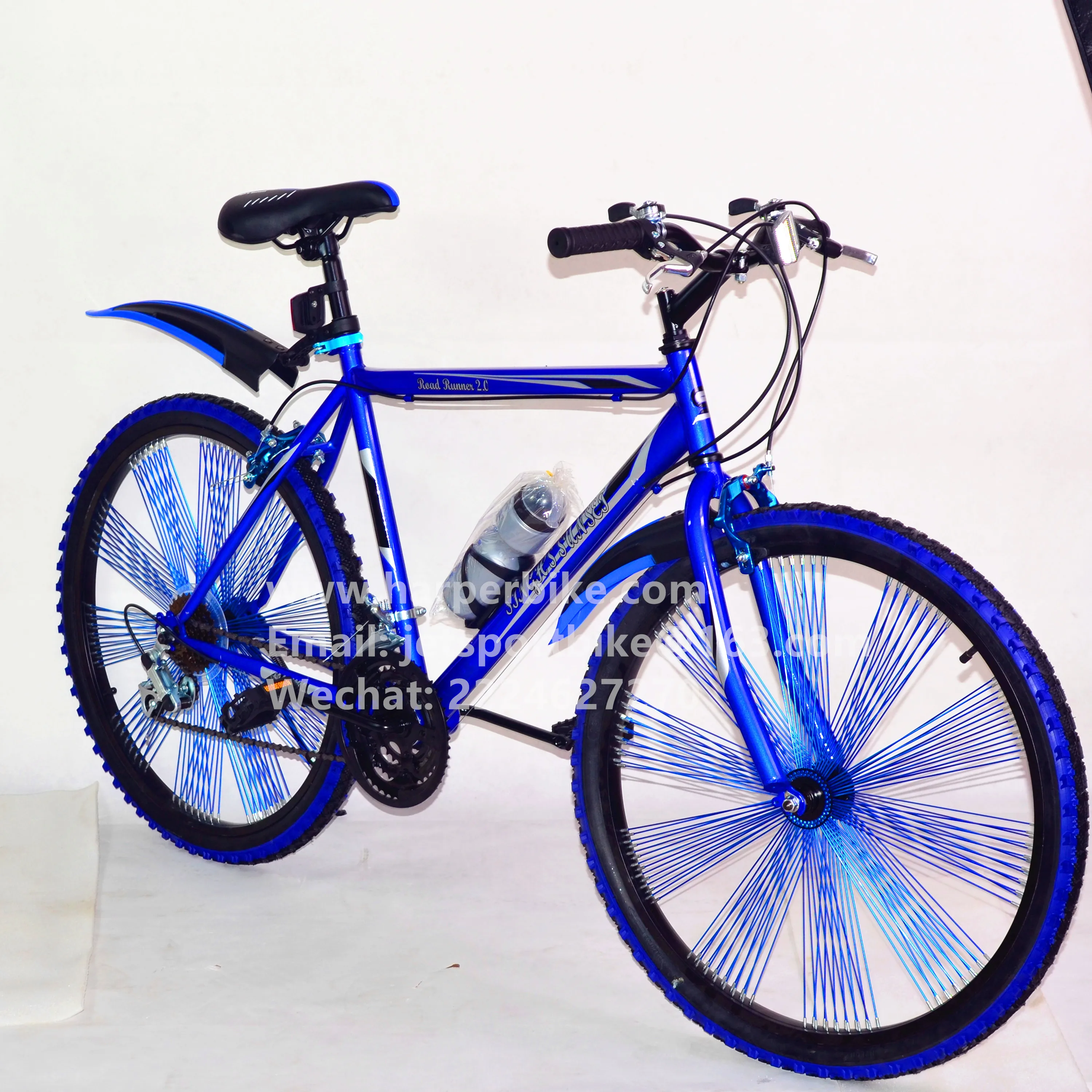 Unique design mtb bicycle mens cycle mountain bike with 140 spokes wheels