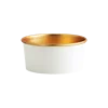 Gold Foil Paper Bowl