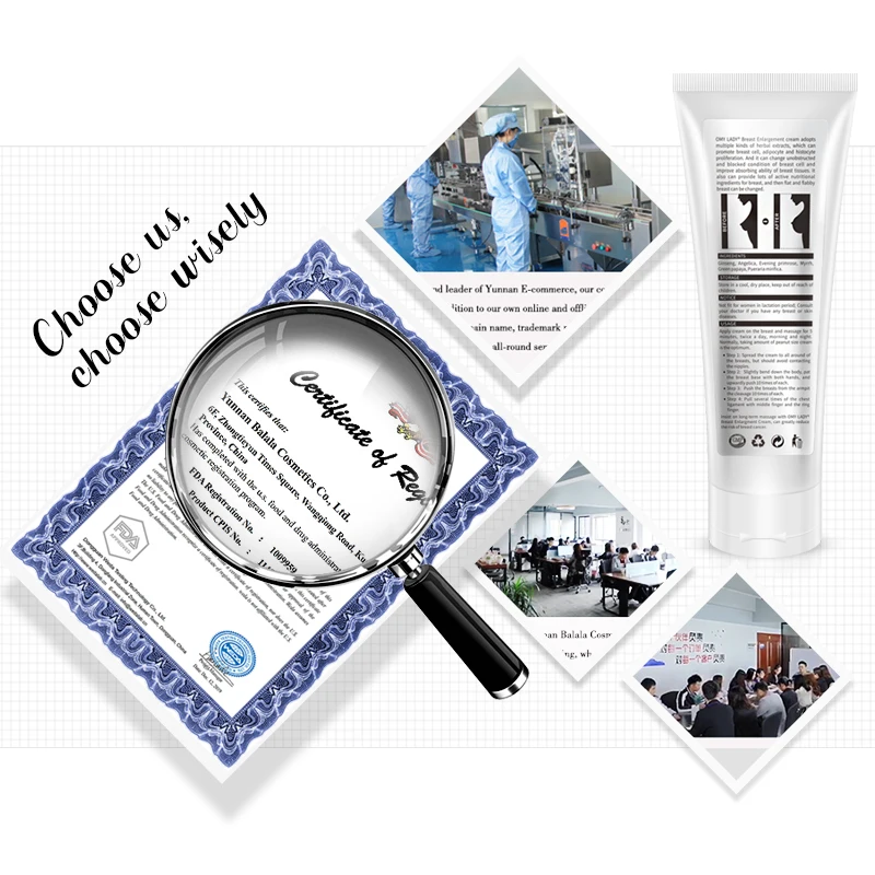 Прямая Заводская поставка новый дизайн OEM продукты для ухода за грудью усилитель герметичность отбеливающий крем груди