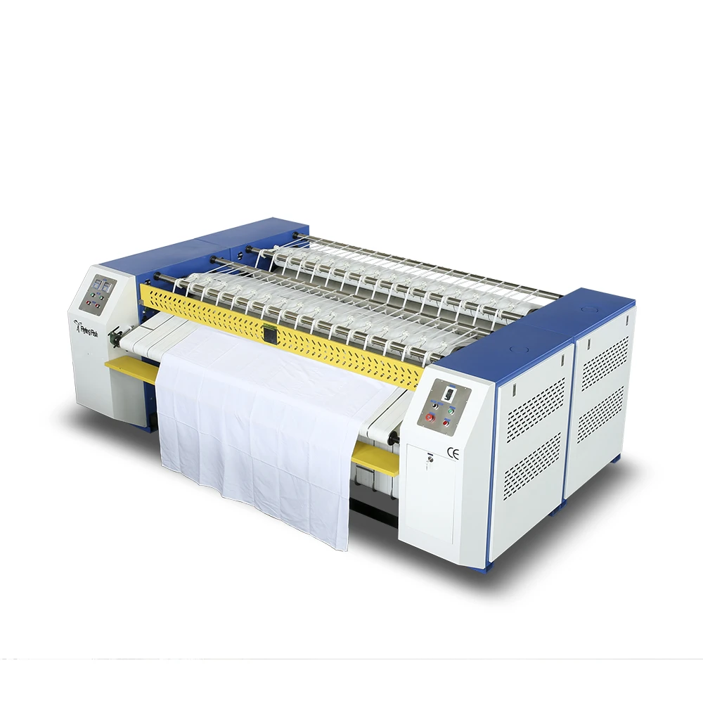 Commercial Laundry Roller Iron Hotel Sheets Tablecloth Ironing Machine for Bed Sheet