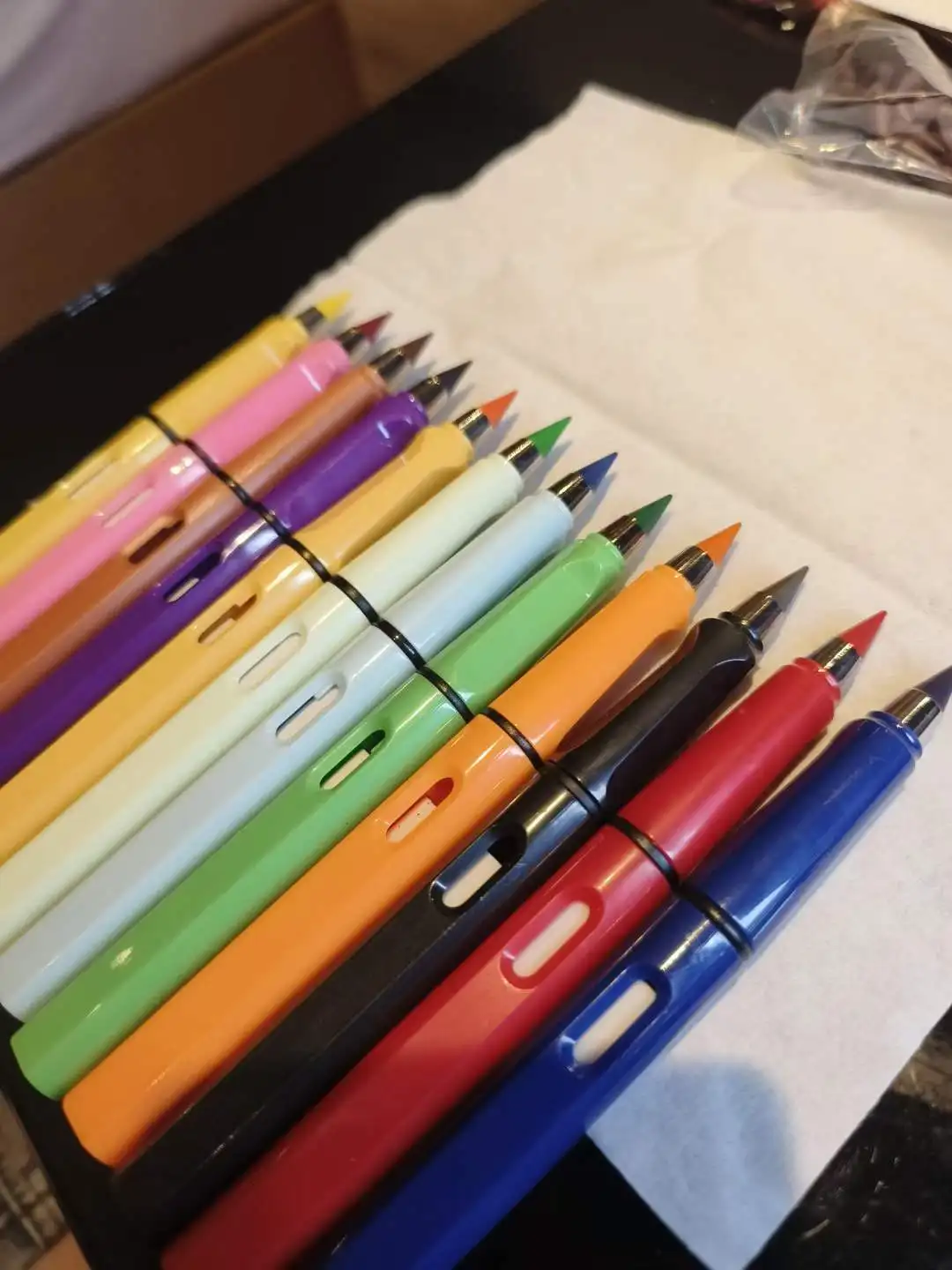 Inkless Everlasting Color Pencil Set 12 Colors Infinity Eternal Erasable Personalized Colored Pencils Drawing New Design_voghion.com