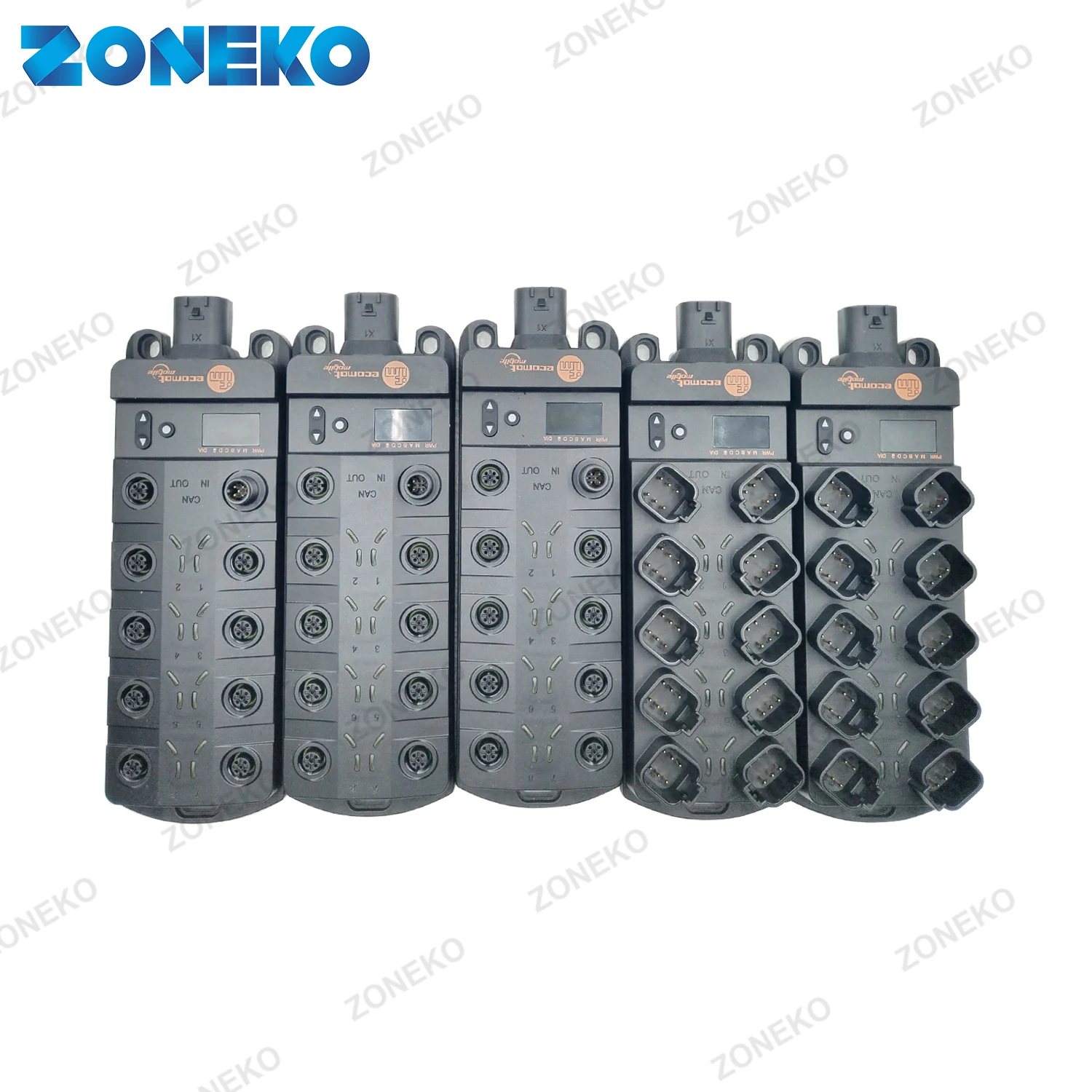 IFM I/O Module for Mobile Machines - 16 Inputs/Outputs, 4 Analogue