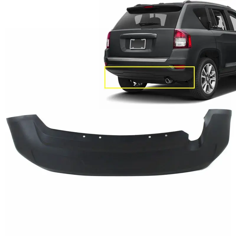 OEM auto parts replacement new spare rear lower bumper cover for Jeep compass 2011 2012 2013 2014 2015 2016