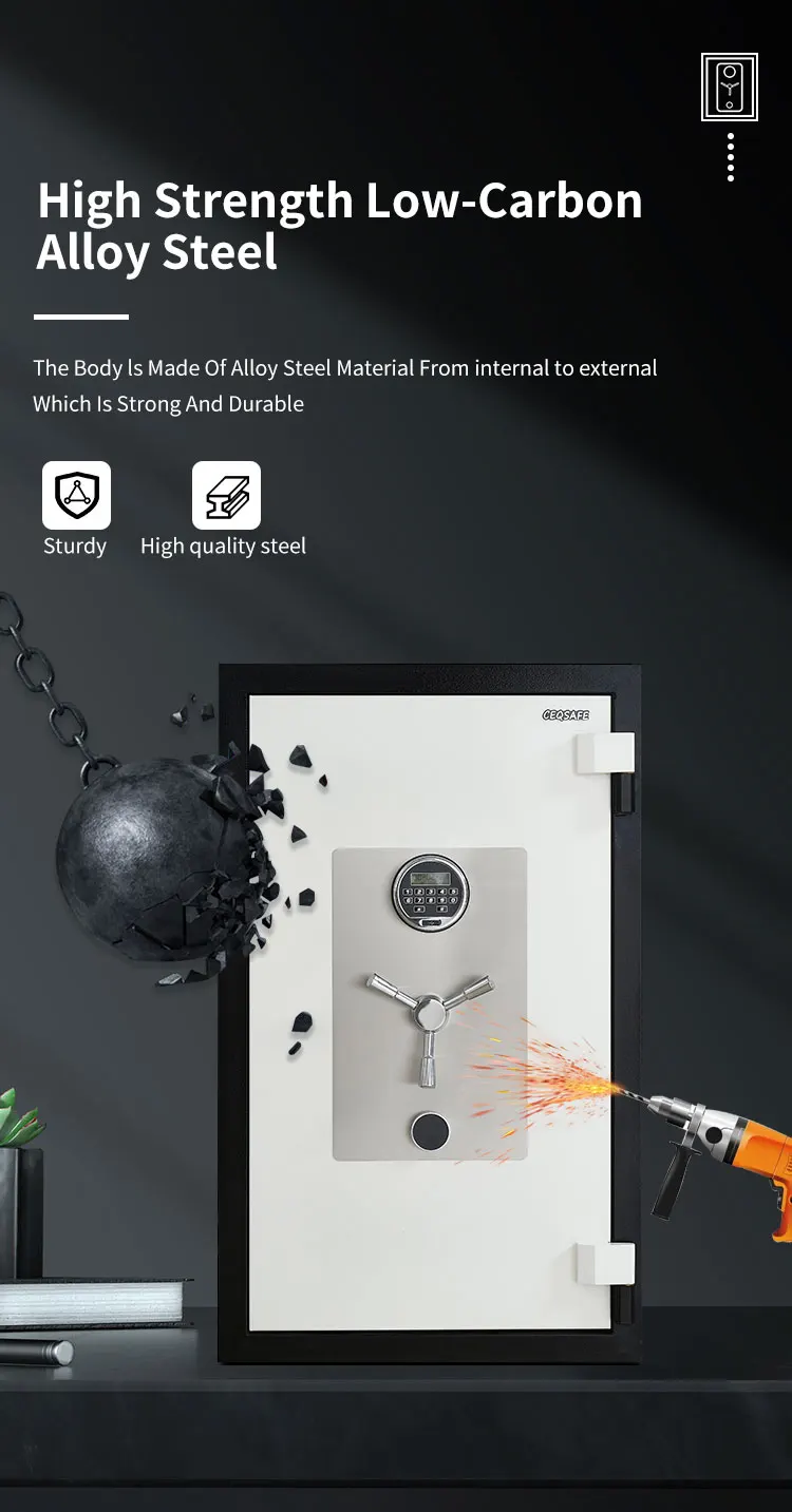 CEQSAFE Digital Safe Customization Heavy Duty Electronic Safes Caja De Segurida Security Box Money Fireproof Safe factory