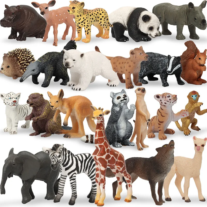 High Quality Dozen Wild Animal Toys/plastic Figure Hot Sale/custom ...