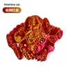 15CM-Silk Red Gold