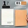 หนังวัวแท้ B5 เส้นแนวนอน (60 แผ่น/เล่ม)