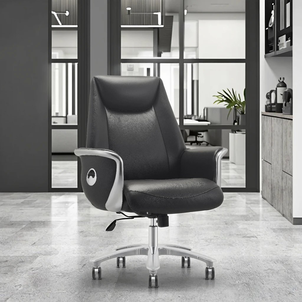Premium Quality Modern Leather Ergonomic Executive Chair 5