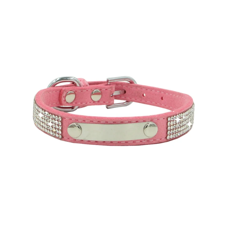 paracord dog collar with nameplate