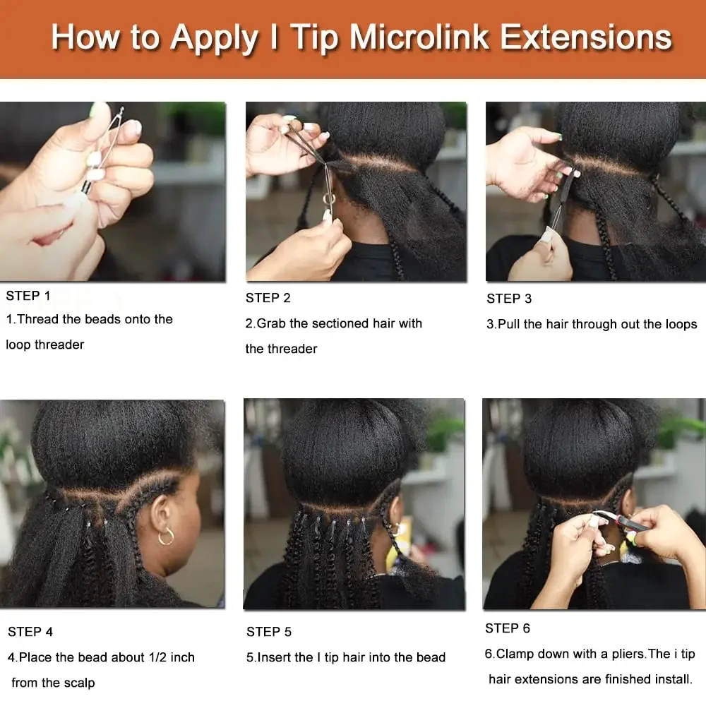 Ķermeņa viļņaini I tipa mikrolinku cilvēka matu pieaudzējumi sievietēm, dabīgas krāsas Brazīlijas mati, iepriekš salīmēti, 1 g/šķipsna, 16–26 collas_voghion.com