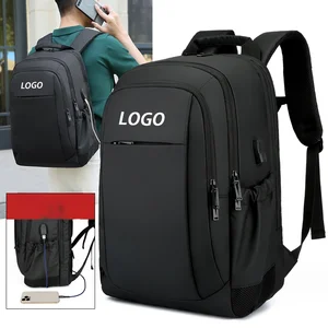 Custom Logo Waterproof Laptop Backpacks Men's Business Anti Theft Student Mochilas Travel Women Usb School Laptop Bag Backpack
