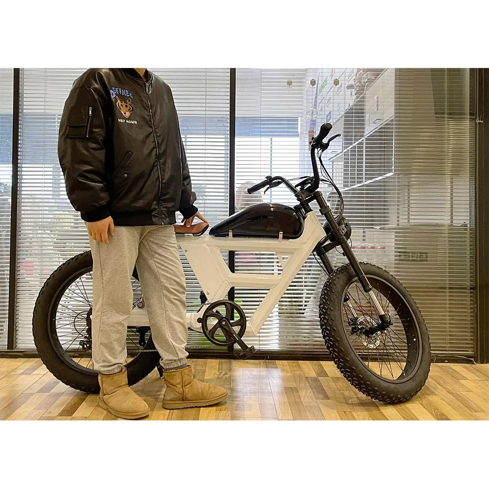 E-BIKE 電動アシスト自転車 500Wファットタイヤ Amazon | 2024新仕様 ファットバイク 電動アシスト マウンテン