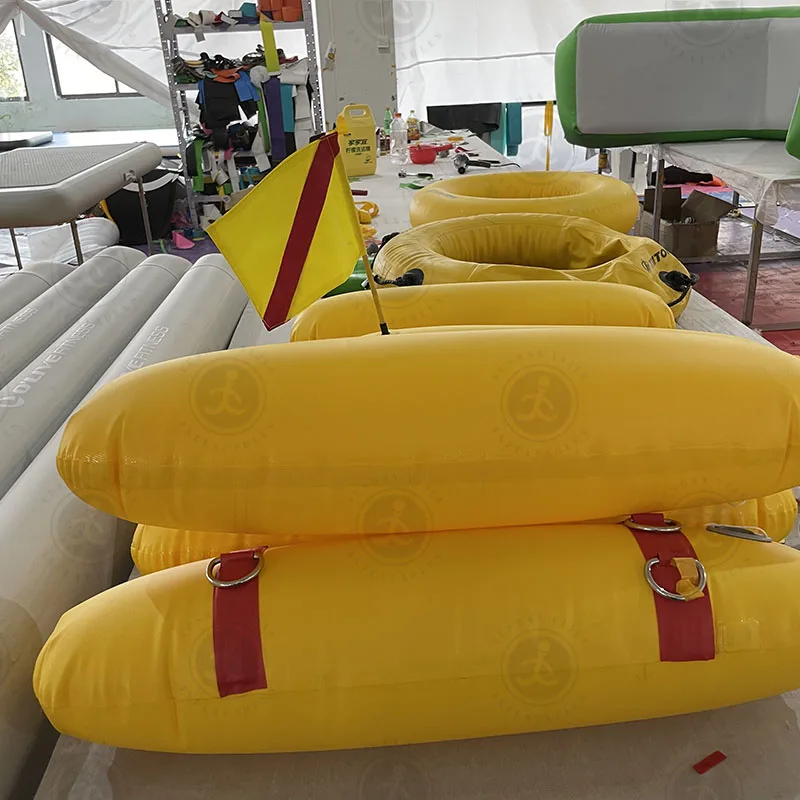 Hi-vis Inflatable Dive Float 65 Foot Line Soflo Spearfishing Torpedo ...