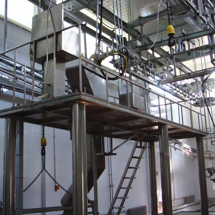 200 cow slaughtering equipment slaughtering machine slaughterhouse poultry