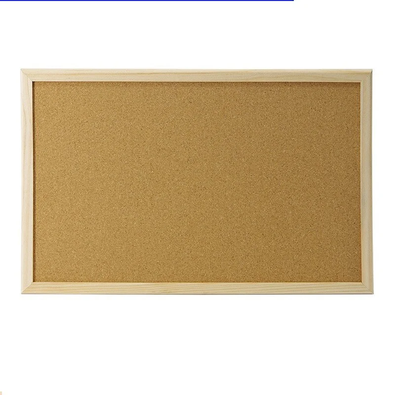 Half Cork Board And Half Whiteboard Dry Erase Aluminum Frame