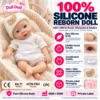 Cream Knit Bear Cap Baby