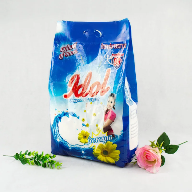 5kg Dongguan Zhongtang Lile Detergent Factory Direct Wholesale High Efficiency Washing Powder Soap Laundry Cleaning Detergent