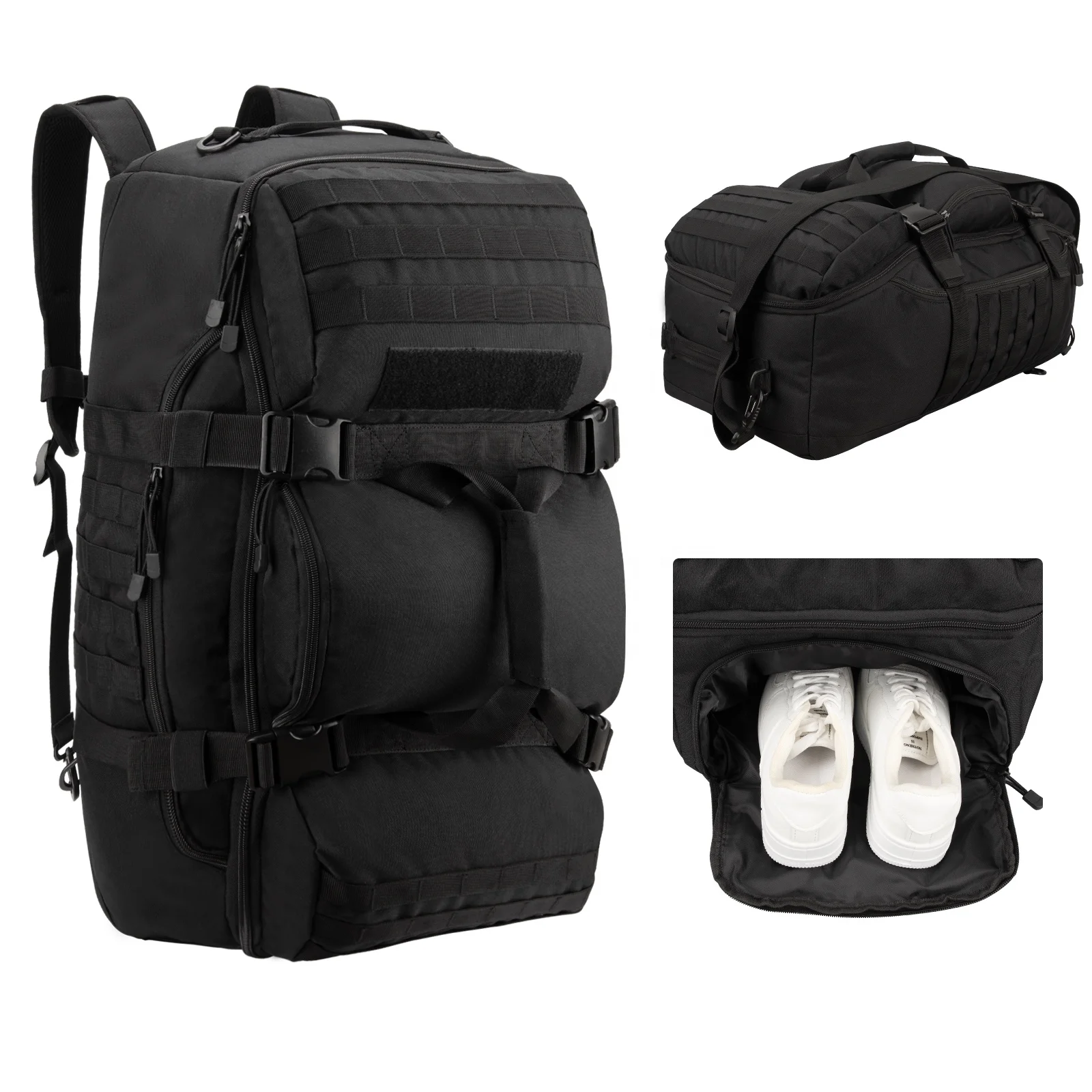 60l tactical backpack with shoe compartment-0