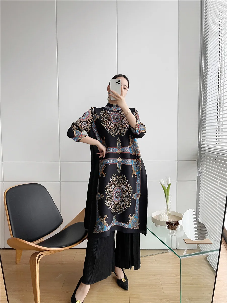Women Pleated Casual Party Dresses 