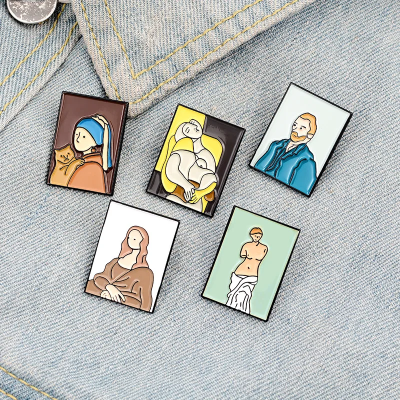 Custom Metal Enamel Souvenirs Employee Name Tags Lapel Pins Giant Pin Art