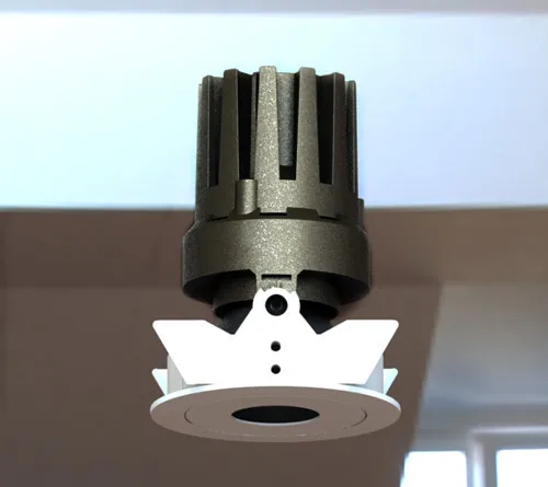 
COB светодиодный светильник алюминиевый корпус круглый пятно света 7 Вт, 20 Вт, 30 Вт, светодиодные встраиваемые потолочные светильники 3000K светодиодные прожекторы светильники для гостиной 