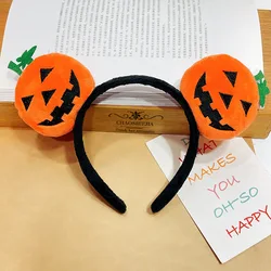 6er-Set Halloween-Stirnbänder – Mit Hexenhut, Kürbis & Skelett-Motiven, Für Kinder & Erwachsene