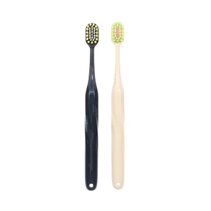 Personal Oral Care Products Adults Manual Toothbrush Gentle Cleaning Plastic Toothbrush with Hanger Hole