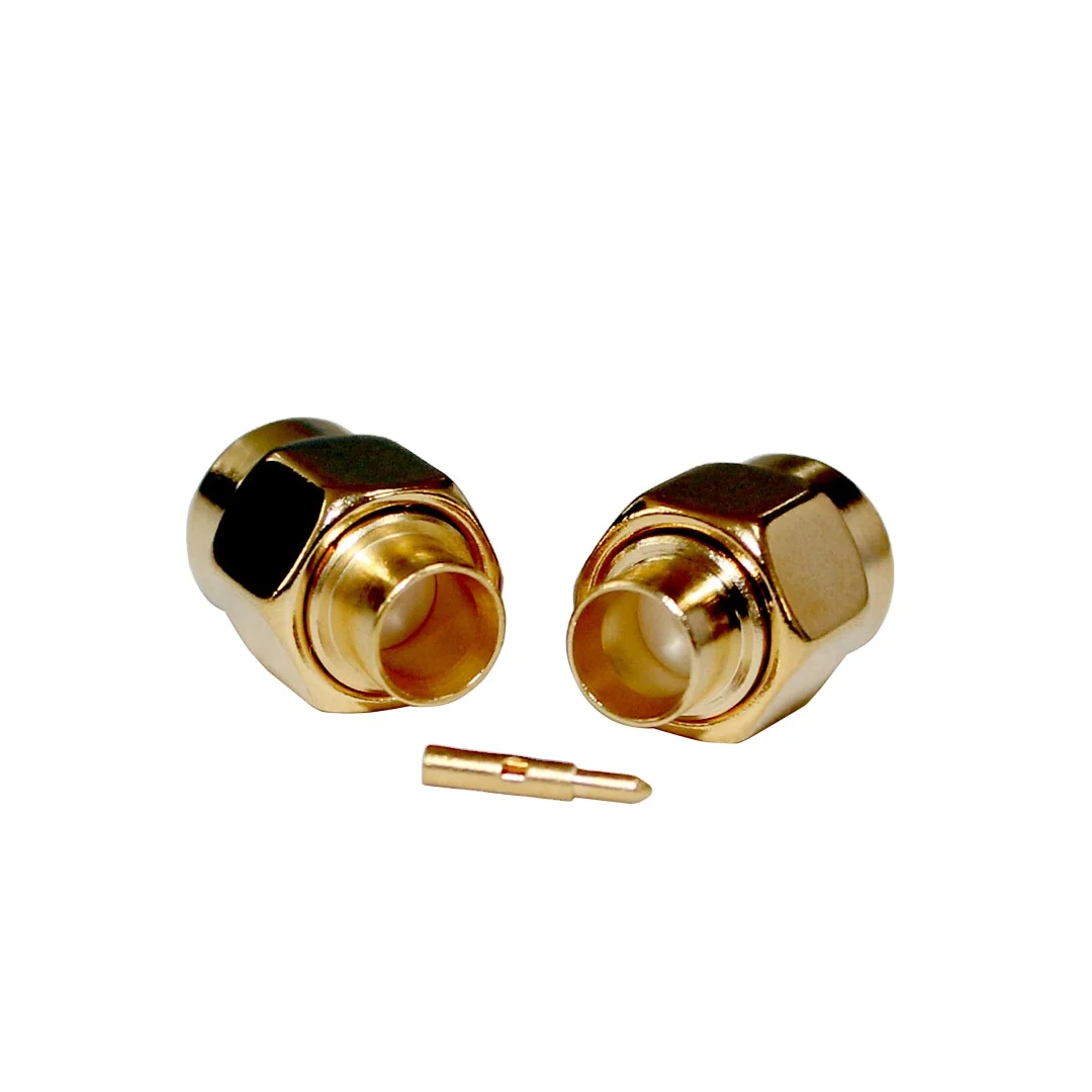 product sma jb3 connector male sma connector rg402 rg141 semi flexible and semi steel cables-1