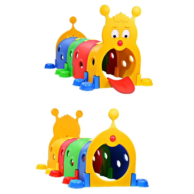 hot sale high quality plastic playground indoor toy tunnel for kids