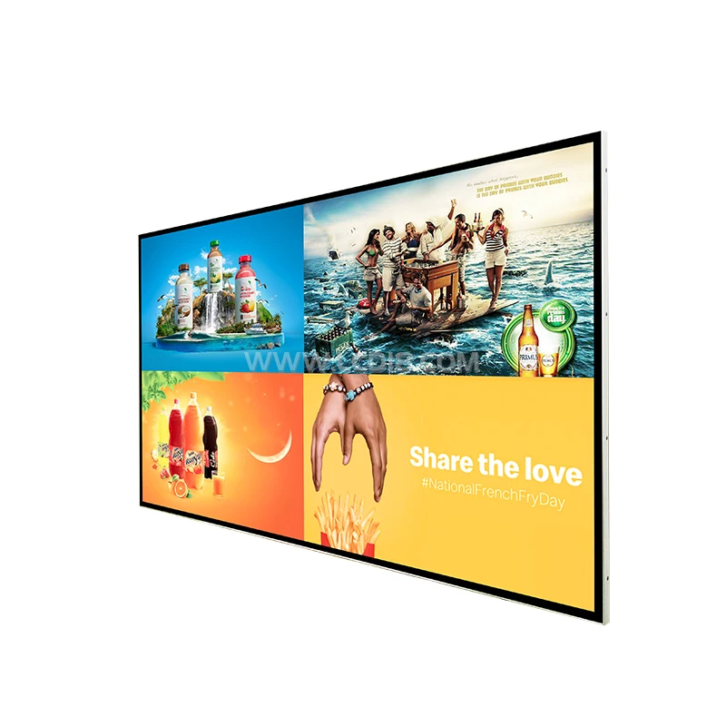 Digital Signage Menu Board 27 32 43 49 Inch All in One Ceiling Mount Lcd Advertising Screen
