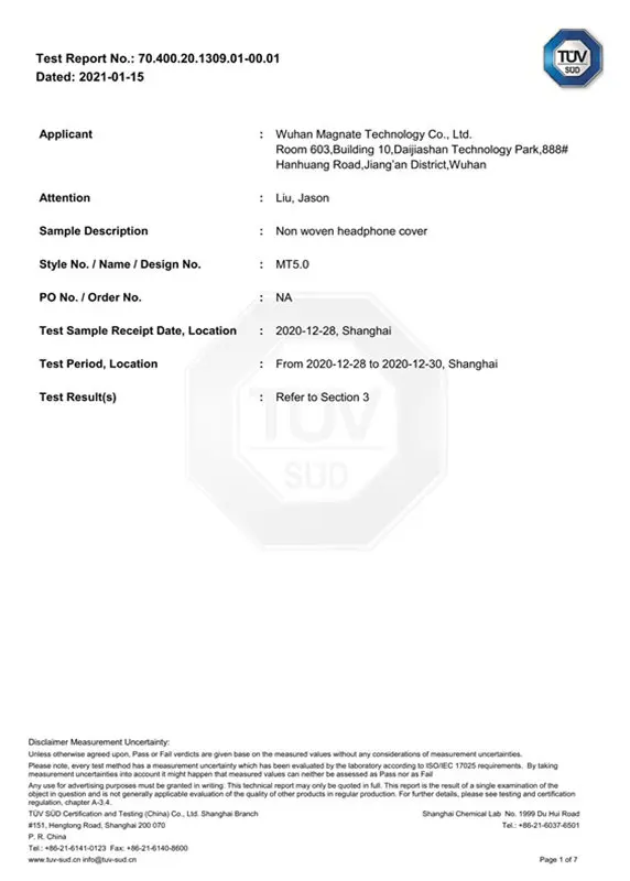 Disposable MRI Headrest Breast Coils supplier