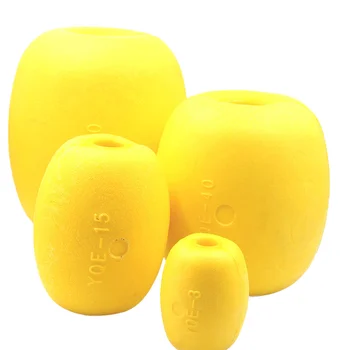 Lot De 100 Flotteurs Ovales Sept étoiles - Boules Flottantes Lumineuses Rouge Et Vert