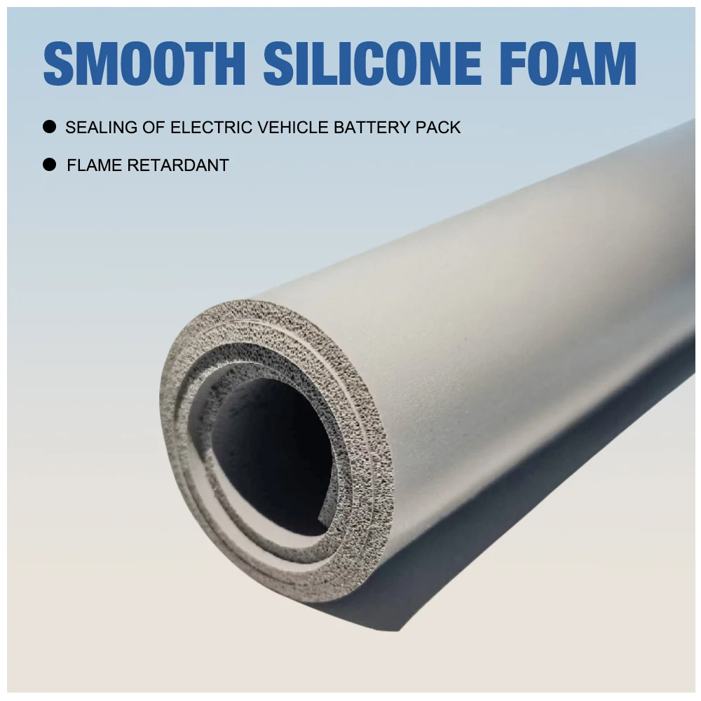 Foglio in gomma siliconica espansa conduttiva termica per termopressa, resistente al calore, certificato ISO 9001, dissipatore di calore