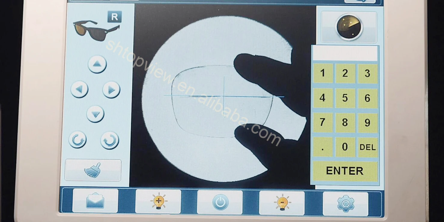 SC-1200  China Advanced 3D Parteness 8 Inch HD Touch Screen Full Auto Lens Edger for Sale