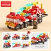 8732-4A mini fire fighting 6 in 1  134pcs