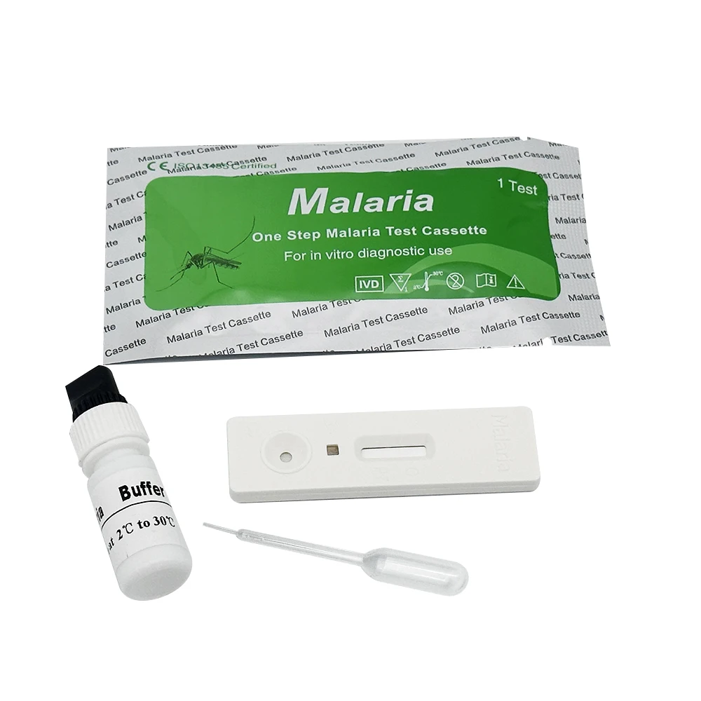 Medical Disposable Infectious disease 3.0 mm Whole Blood mlri Malaria PF Test Cassette