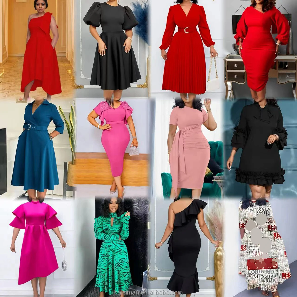 Shop Our Latest Summer Design Short Sleeve V Neck Dress - Technical View