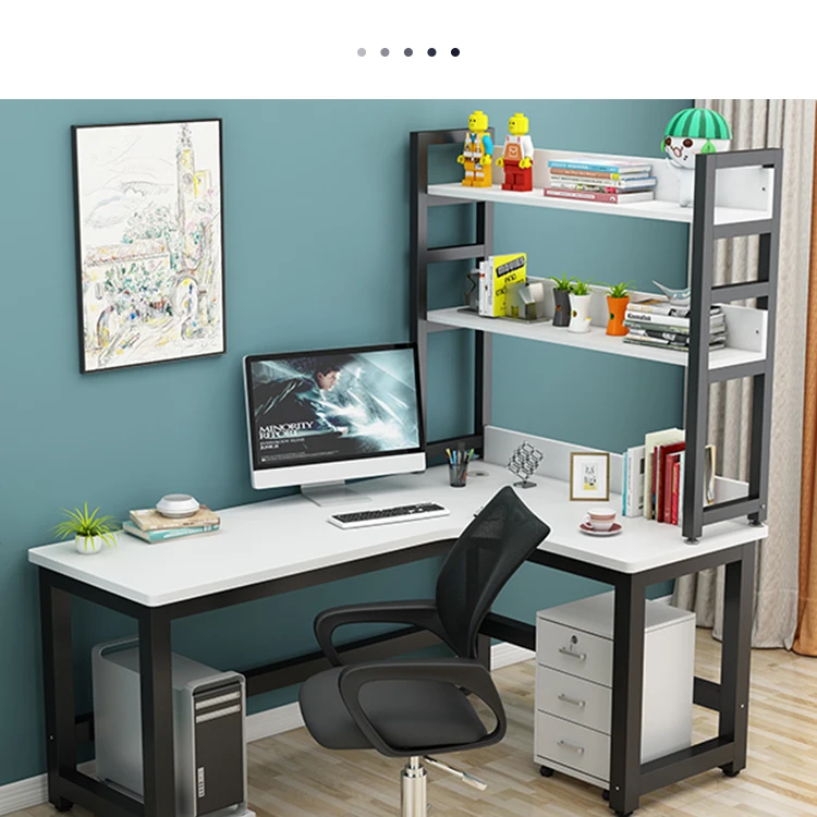 China Professional Manufacture Home Office Organizer Workstation Luxury Office Desk Wood