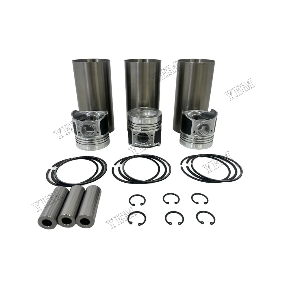 For Isuzu 3KR2 Cylinder Liner Kit Engine Part Engine Repair Kit