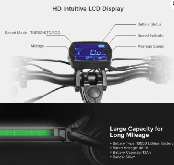 Ultimate Well-priced Good Quality High-end Foldable Kukirin G2 Pro Versatile Electric Scooter