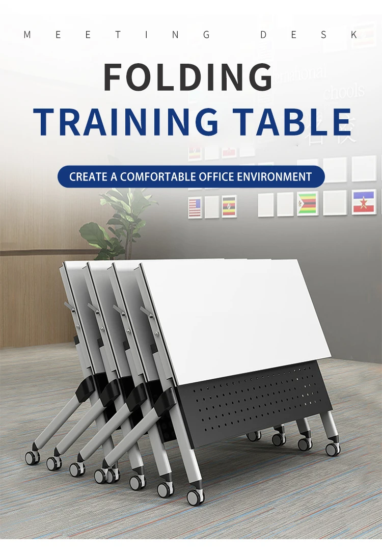 Foldable Conference Table Conference Table White Executive Office