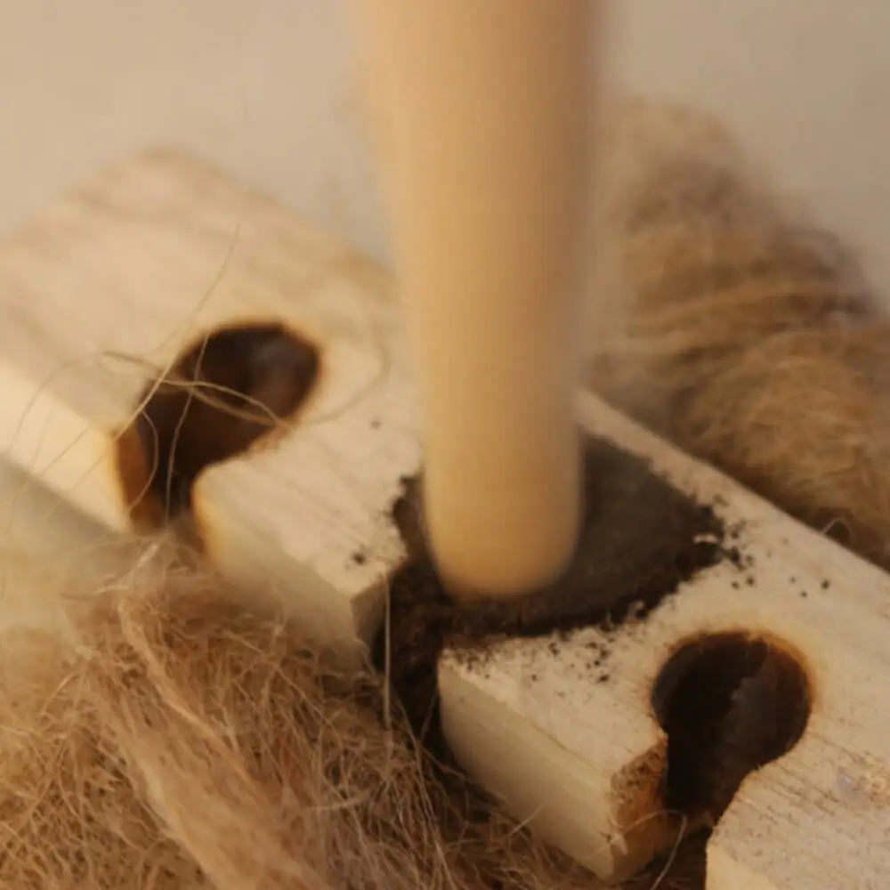 bow drill fire starter kit