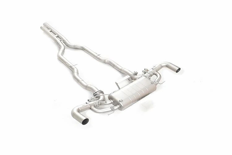 car exhaust dowpipe and rear system