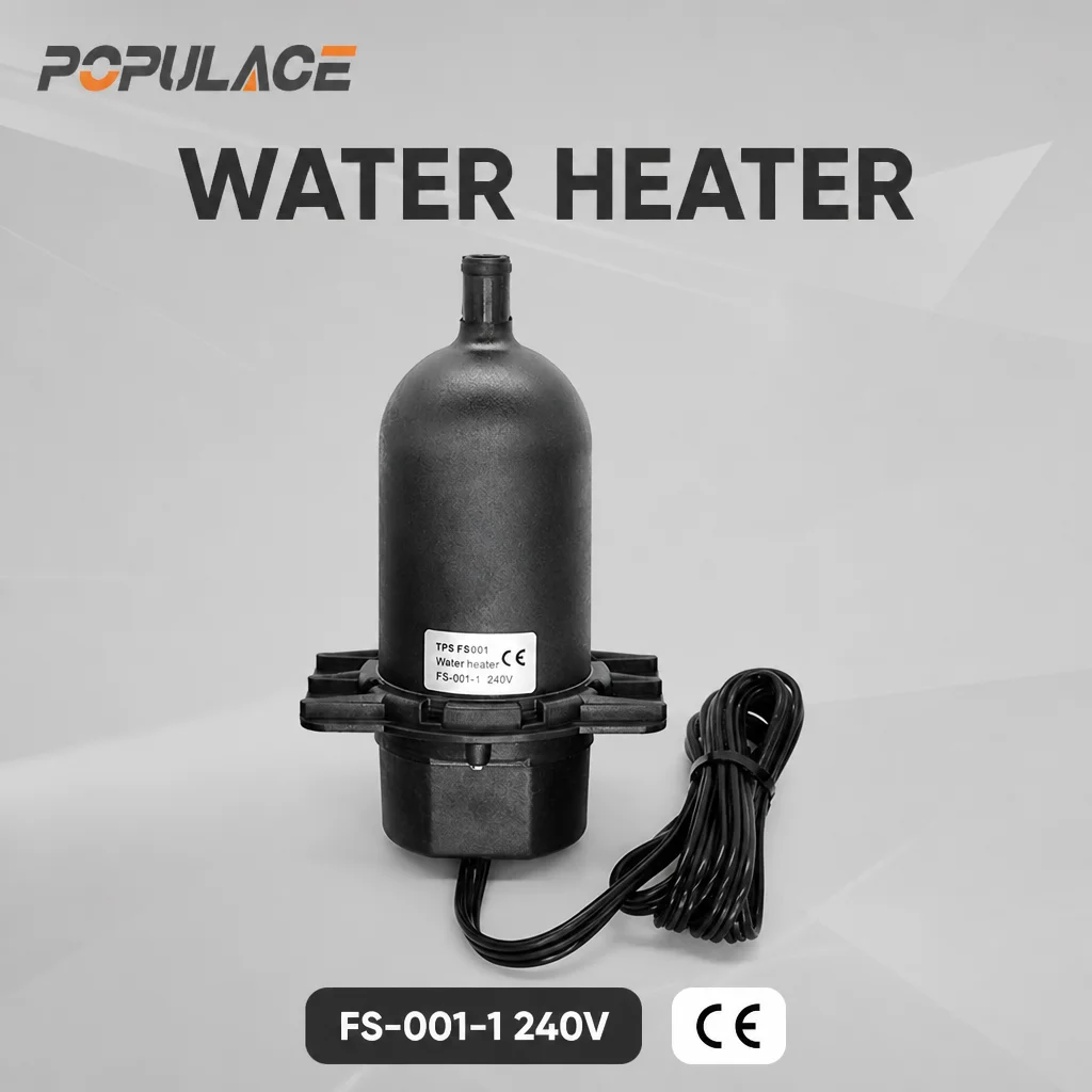 Water Jacket Heater Universal Stainless Steel Water Jacket Heater with Adjustable Temperature for Diesel Generators 1000W
