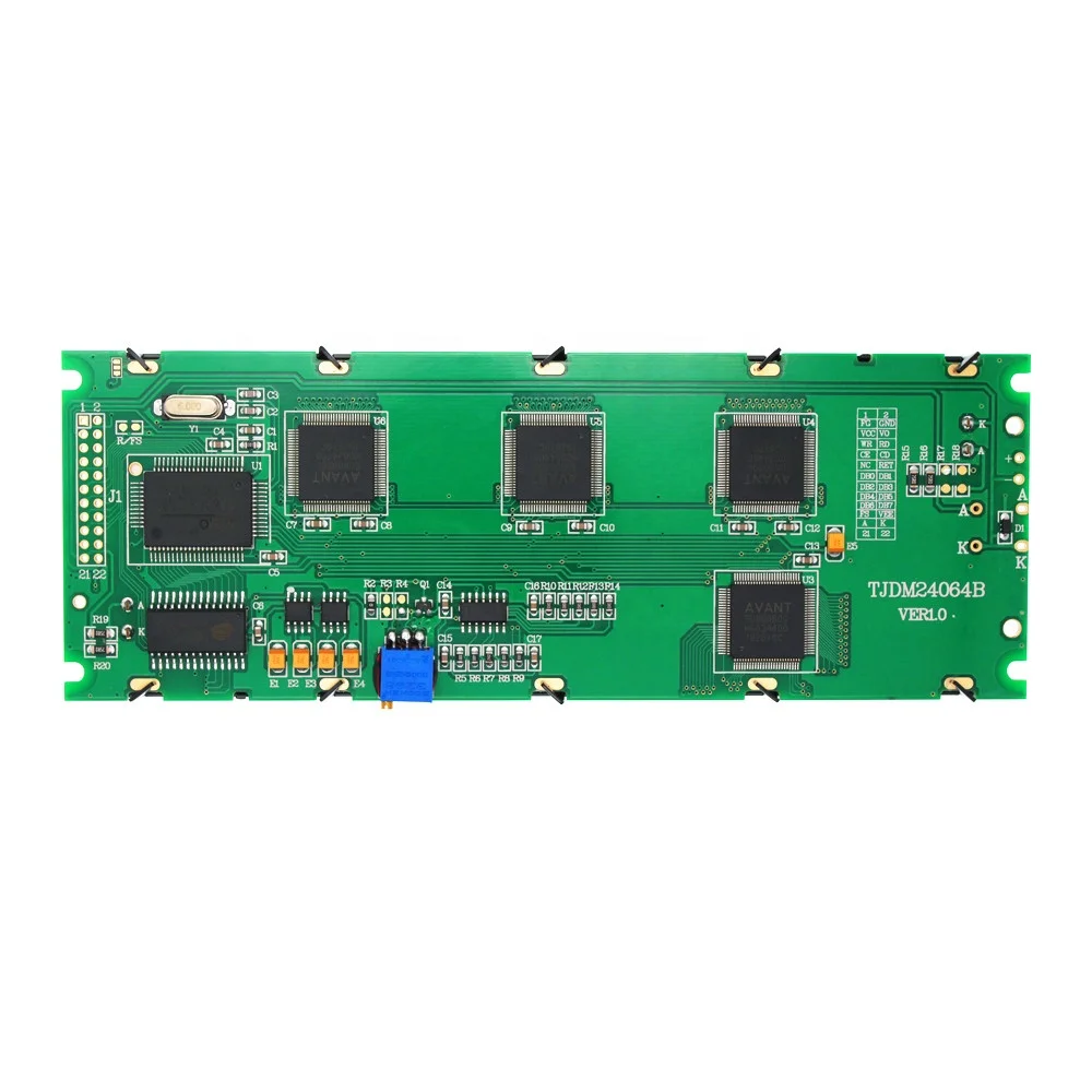 240x64 T6963C graphics lcd display module color screen display module