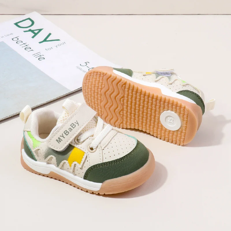 High Quality 2025 Spring Autumn Style Casual Kid Shoes Toddler Walking Shoe Boys and  Girls 1-3 Years details