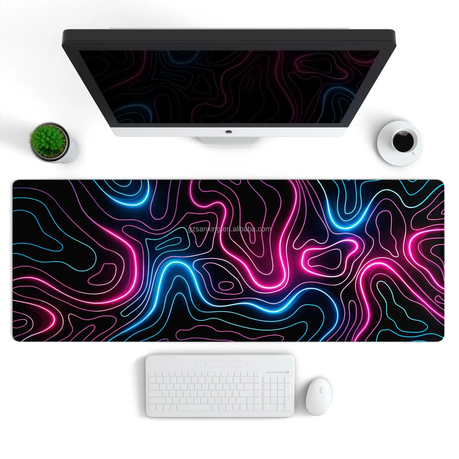 Desk Mats For Oem Odm Factory Gaming Mouse Pads With Edging Packaging