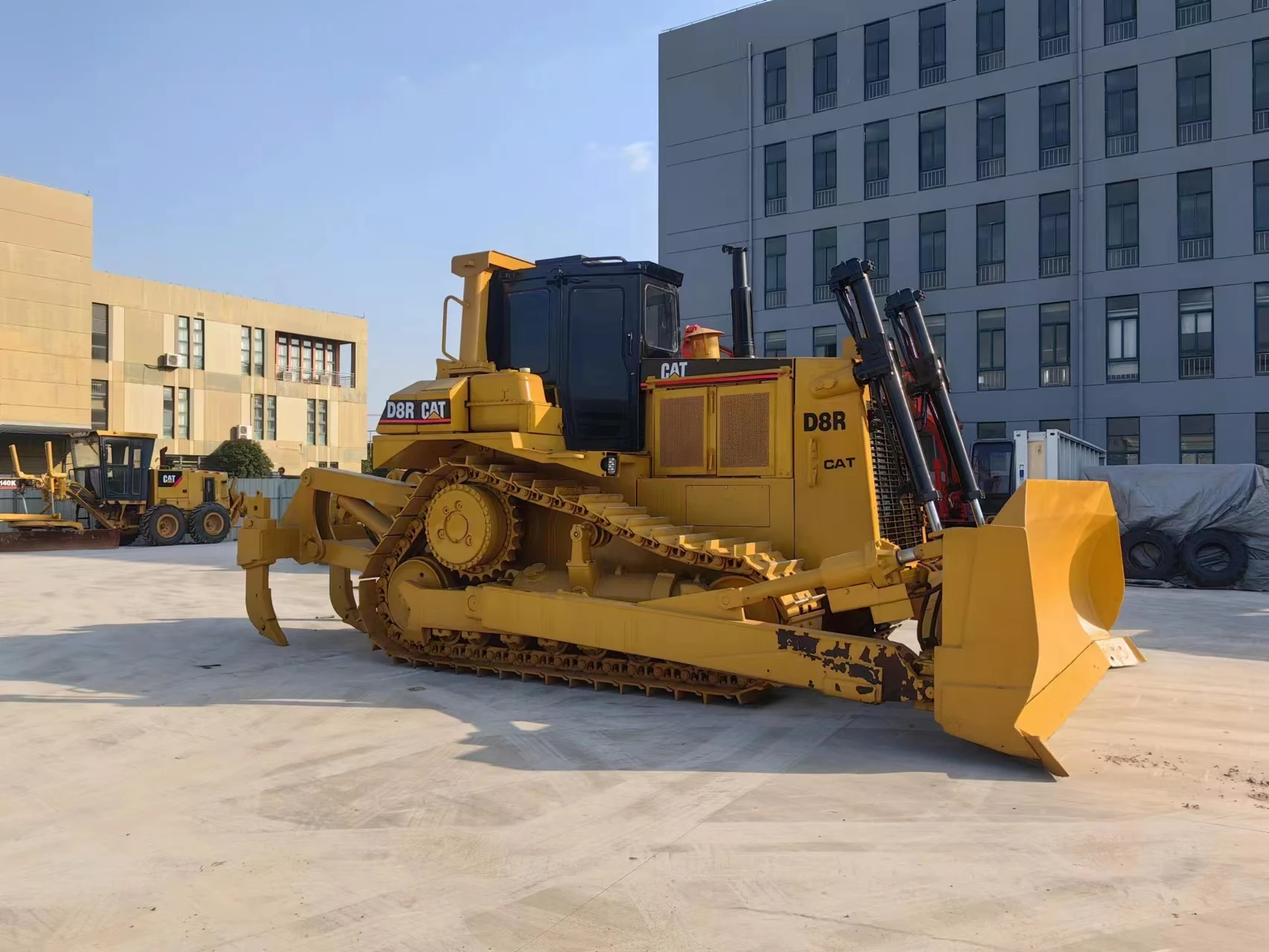 90% New Used Bulldozer Caterpillar D8r Used Original Cat Crawler ...