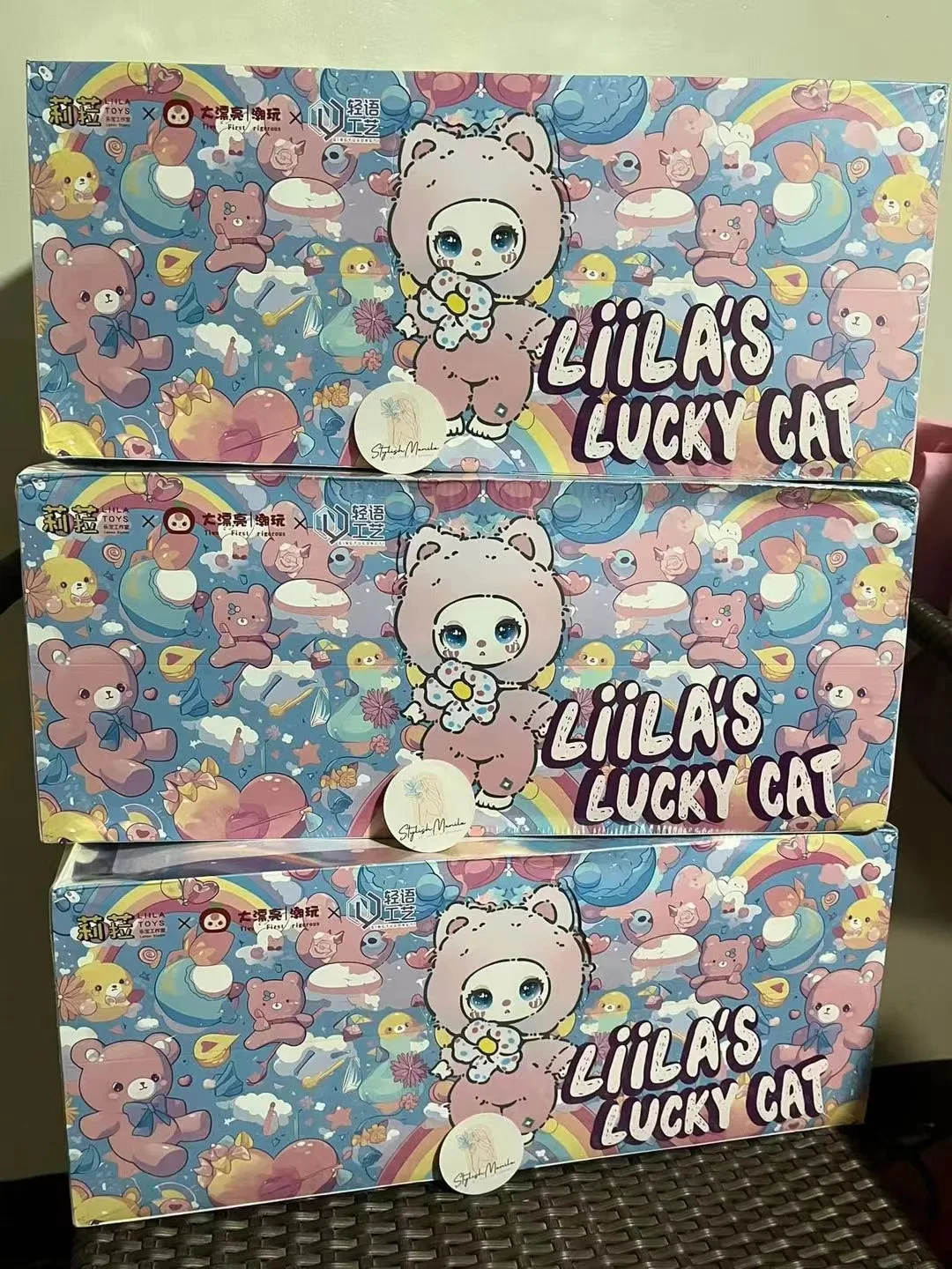 Liila's Lucky Cat V1 V2 Vinyl Plush Toy Pendant Blind Box