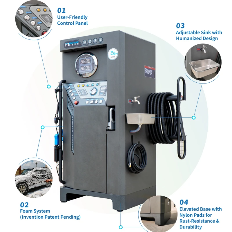 Smart Self-service Car Washing Machine Own Manual Operation Auto Car Wash Machine System Fully Automatic